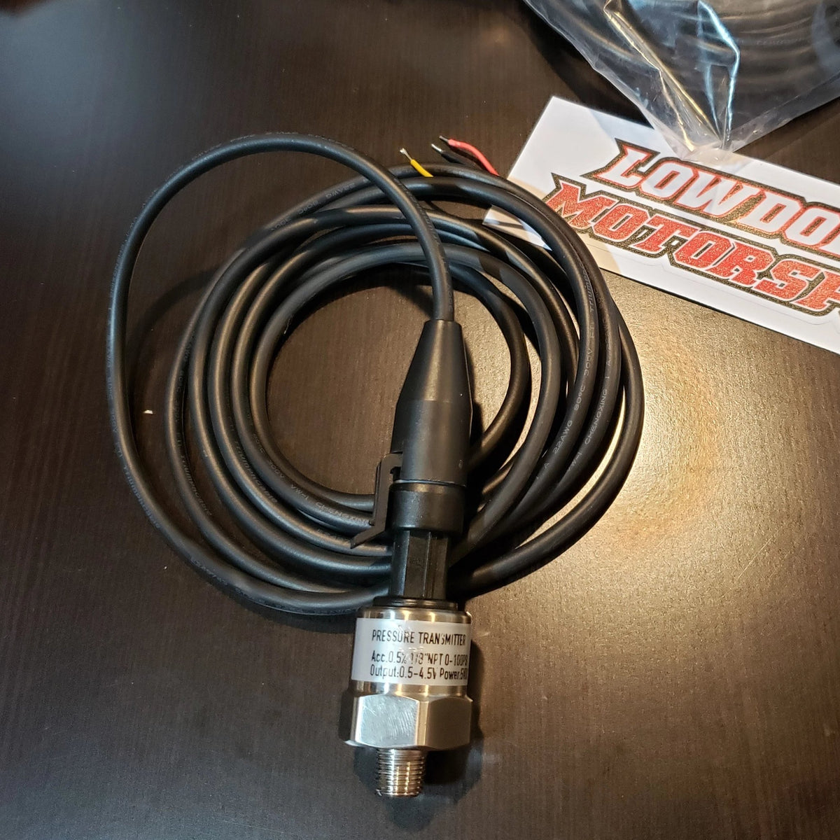 Prewired 3 Pin Cable for Pressure Sensors Shitbox Supply