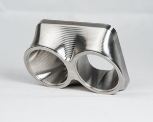 T4 Dual 2.25" Entry Mild Steel Turbo Flange