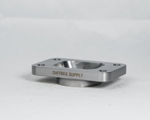 T3 Single 2" Entry Mild Steel Turbo Flange