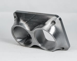 T6 Dual 2.25" Entry Mild Steel Turbo Flange