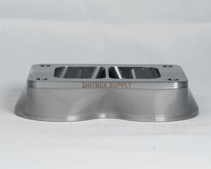 T6 Dual 3" Entry Stainless Steel Turbo Flange