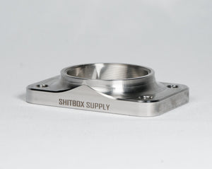 T3 Single 2.5" Entry Stainless Steel Turbo Flange