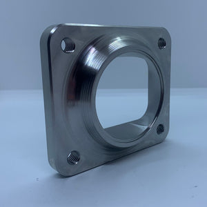 T4 Single 2.5" Entry Stainless Steel Turbo Flange