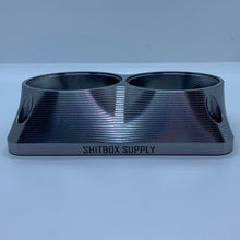 Load image into Gallery viewer, T6 Dual 2.5&quot; Entry Mild Steel Turbo Flange