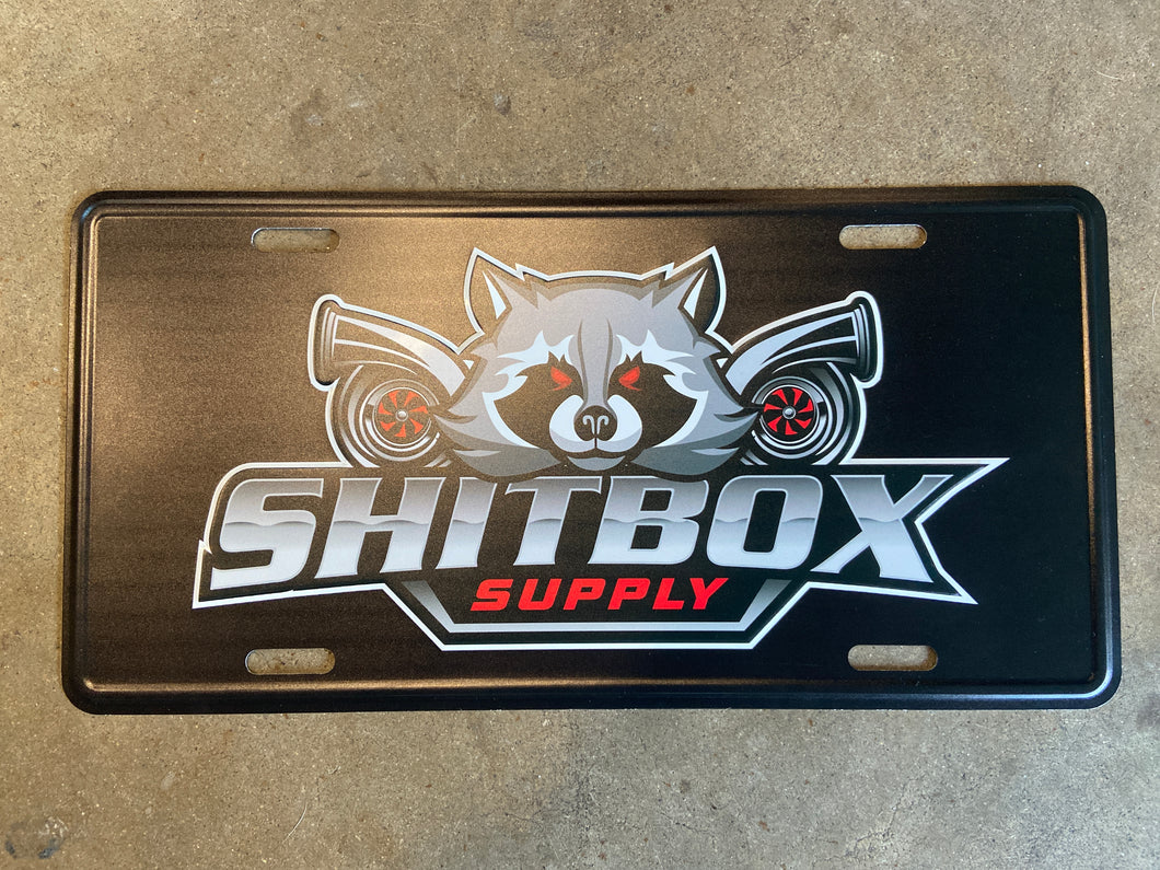 Shitbox Supply License Plate