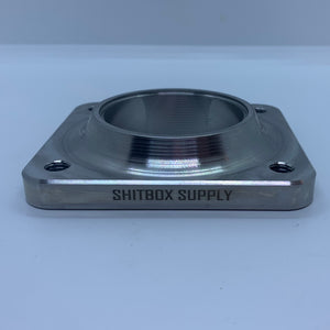 T4 Single 2.5" Entry Stainless Steel Turbo Flange