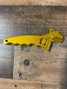 Fools Gold Edition Billet AN Adjustable Wrench